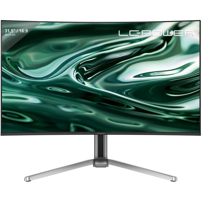 LC Power LC-M32UCO Curved Gaming-Monitor QD-OLED/AR-Display 80 cm (31,5") 4K Ultra HD, QD-OLED / Antireflex (AR), 0,03 ms (LC-