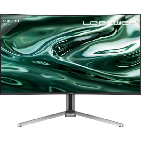 LC Power LC-M32UCO Curved Gaming-Monitor QD-OLED/AR-Display 80 cm (31,5") 4K Ultra HD, QD-OLED / Antireflex (AR), 0,03 ms (LC-