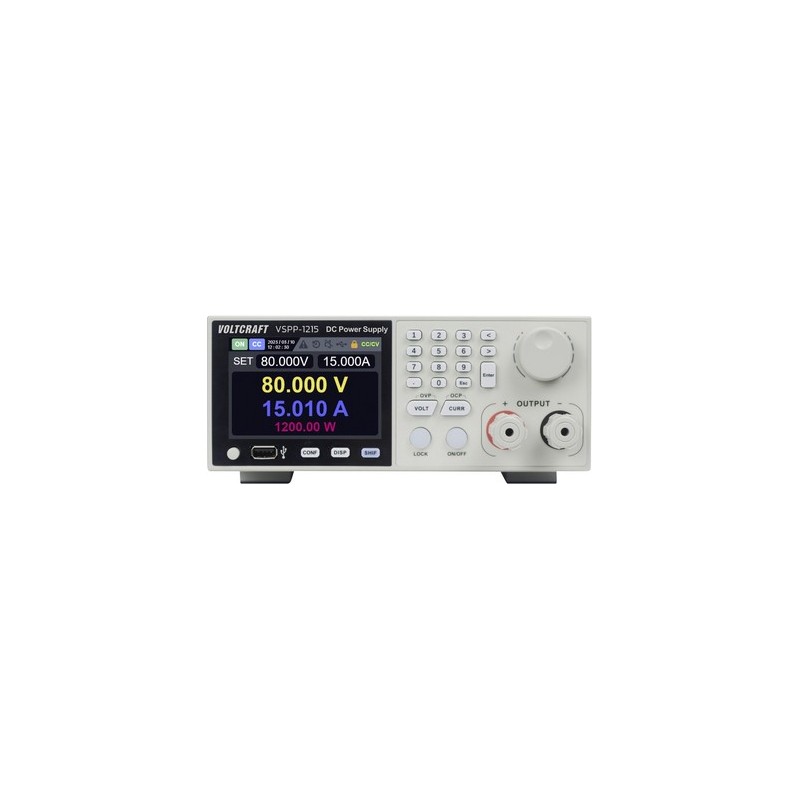 Voltcraft VSPP-1215 Labornetzgerät fuer Rackeinbau einstellbar 0 -/DC 0 - 20 A (VC-17068685)
