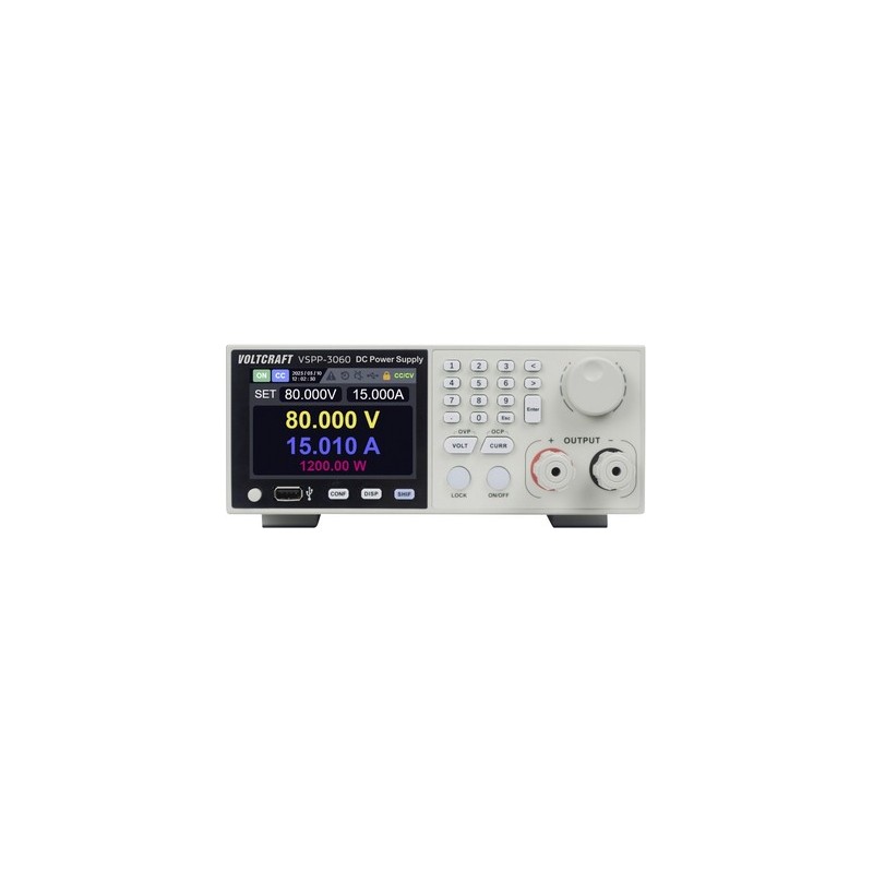 Voltcraft VSPP-3060 Labornetzgerät Rackeinbau 0 -/DC 0 - 10 A USB LAN (VC-17068705)