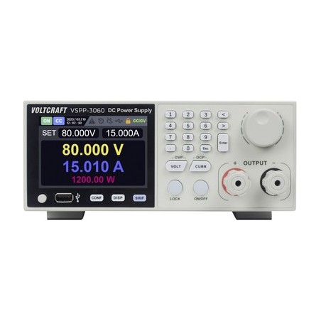 Voltcraft VSPP-3060 Labornetzgerät Rackeinbau 0 -/DC 0 - 10 A USB LAN (VC-17068705)