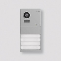 Siedle Door Video-TuerstationIQDM-0Mattchrom m.4/6Ruftasten (210012906-00)
