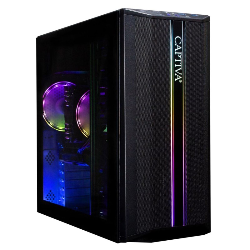 CAPTIVA PC Highend Gaming R93-435 - Ryzen 7 5700X - RTX 5070 12GB - 32GB RAM - 1TB SSD