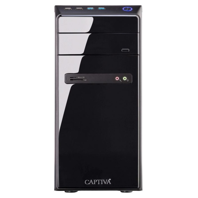Captiva PC Power Starter I98-568 Business-PC (Intel i7-14700, 8GB RAM, 500GB SSD, WLAN, w/o OS)