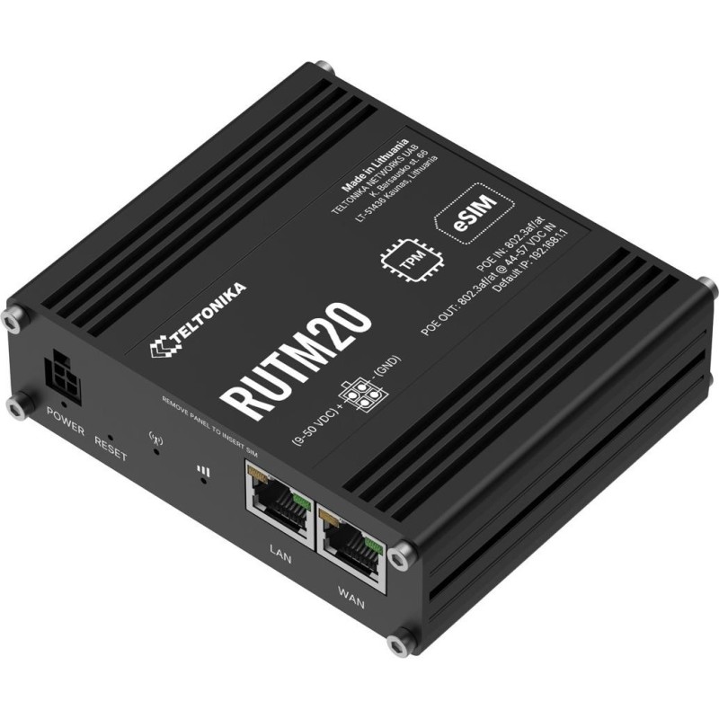 Teltonika Router RUTM20 Kompakter 5G Router (RUTM20100000)