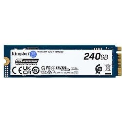 Kingston Data Center DC2000B - SSD - Enterprise - 240 GB - PCIe 4.0 x4 (NVMe) (SEDC2000BYM8/240G)