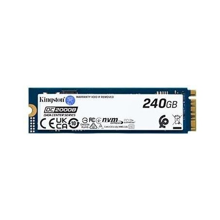 Kingston Data Center DC2000B - SSD - Enterprise - 240 GB - PCIe 4.0 x4 (NVMe) (SEDC2000BYM8/240G)