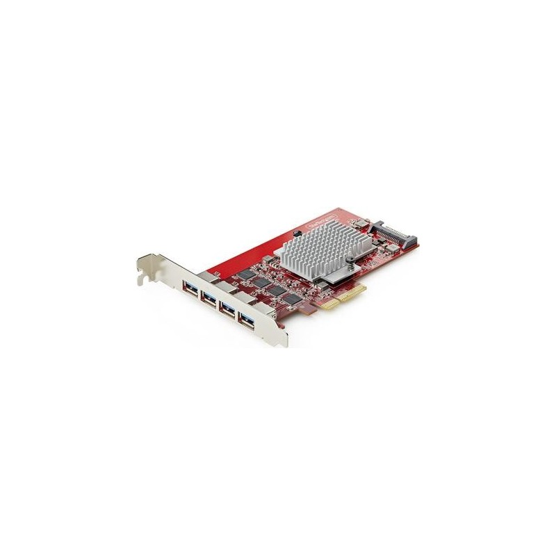 STARTECH 4-PORT USB-A 10GBPS PCIE CARD . (P10Q4A-USB-CARD)