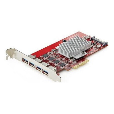 STARTECH 4-PORT USB-A 10GBPS PCIE CARD . (P10Q4A-USB-CARD)