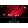 ViewSonic VG3419C 2 LED-Monitor 86,4 cm (34") UWQHD HDMI/DP/USB C/LAN Schwarz