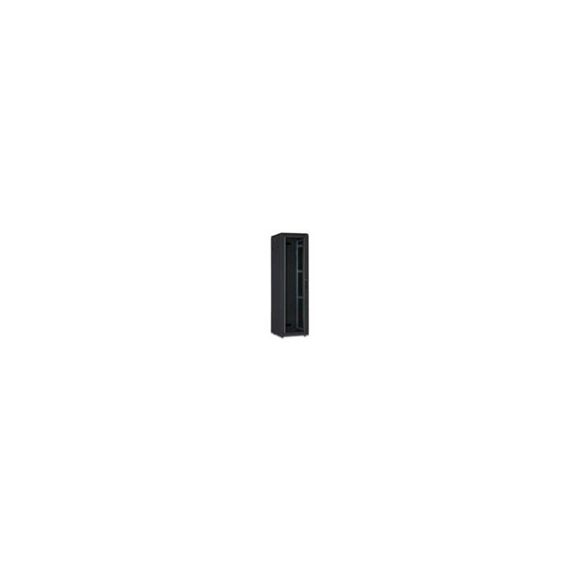 Digitus Unique DN-19 22U-6/6-B-1 - Schrank - Schwarz, RAL 9005 - 22U - 48,3 cm (19") (DN-19 22U-6/6-B-1)
