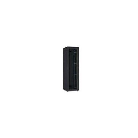 Digitus Unique DN-19 22U-6/6-B-1 - Schrank - Schwarz, RAL 9005 - 22U - 48,3 cm (19") (DN-19 22U-6/6-B-1)