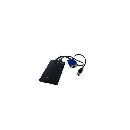 StarTech.com Tragbarer KVM Konsolen auf USB2.0 Laptop Adapter - KVM-Switch - PS/2, USB - 1 x KVM port(s) - 1 lokaler Benutzer -