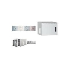 Digitus DN-19 07U-I-OD - Wandschrank - Grau, RAL 7035, Pulverbeschichtung - 16U (19") (DN-19 07U-I-OD)