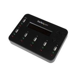 StarTech.com 1:5 Standalone USB2.0 Stick Duplizierer und Eraser - Flash Drive Kopierer - USB-Disk-Duplikator - 5 Schächte (USBD