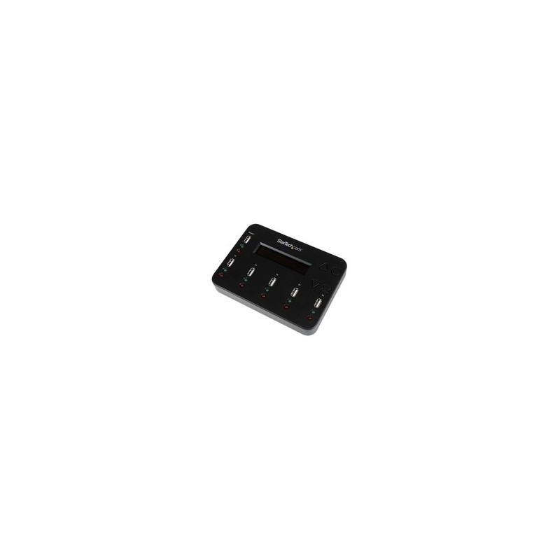 StarTech.com 1:5 Standalone USB2.0 Stick Duplizierer und Eraser - Flash Drive Kopierer - USB-Disk-Duplikator - 5 Schächte (USBD