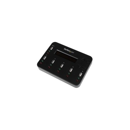 StarTech.com 1:5 Standalone USB2.0 Stick Duplizierer und Eraser - Flash Drive Kopierer - USB-Disk-Duplikator - 5 Schächte (USBD