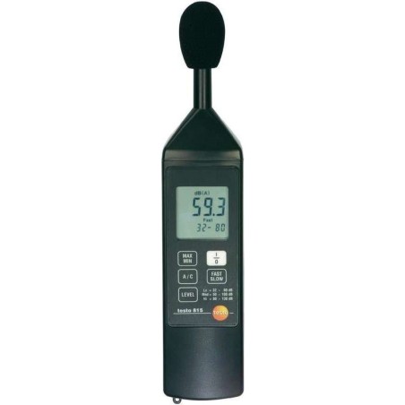 Testo 815 - Digital - A-Gewichtung - C-Gewichtung - Schnell - langsam - 32 - 130 dB - 1 dB - 0,1 dB (0563 8155)