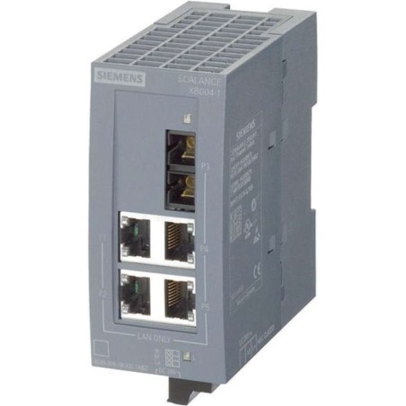 Siemens Industrieswitch unmanaged SCALANCE XB004-1 Anzahl Ethernet Ports 4 1 LAN-Übertragungsrate 100 MBit/s Betriebsspa (6GK50