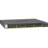 NETGEAR ProSAFE M4300-52G-PoE+ - Switch - L3 - verwaltet - 2 x 10/100/1000/10000 + 2 x 10 Gigabit SFP+ + 48 x 10/100/1000 (PoE+
