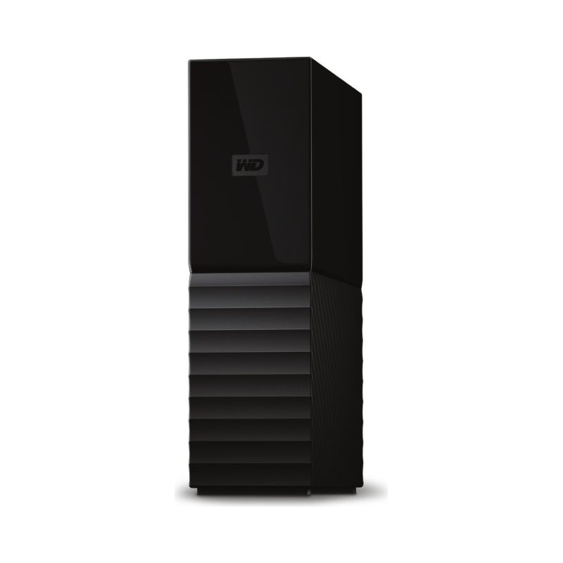WD My Book WDBBGB0080HBK - Festplatte - verschlüsselt - 8TB - extern (Stationär) - USB3.0 - 256-Bit-AES - Schwarz (WDBBGB0080HB