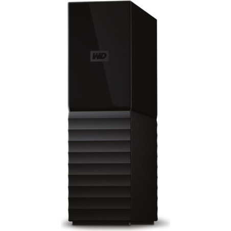 WD My Book WDBBGB0080HBK - Festplatte - verschlüsselt - 8TB - extern (Stationär) - USB3.0 - 256-Bit-AES - Schwarz (WDBBGB0080HB