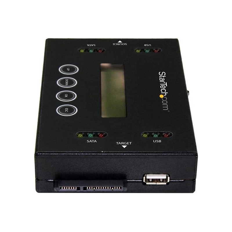 StarTech.com Laufwerks Duplizierer und Löscher für USB Sticks und 2,5 / 3.5" SATA Laufwerke - SATA - Serial ATA II - Serial ATA