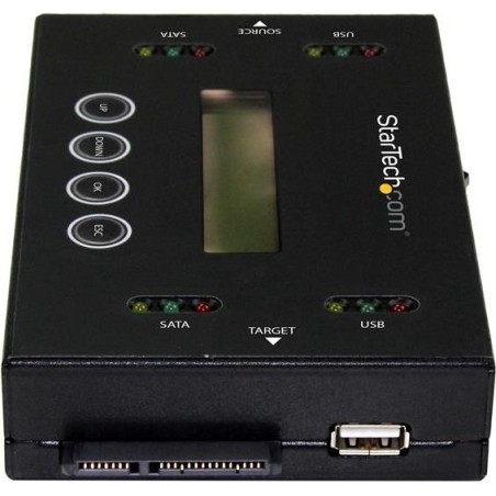 StarTech.com Laufwerks Duplizierer und Löscher für USB Sticks und 2,5 / 3.5" SATA Laufwerke - SATA - Serial ATA II - Serial ATA