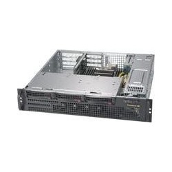 Super Micro Supermicro SC825M BTQC-R802WB - Rack - einbaufähig - 2U - verbessertes, erweitertes ATX - SATA/SAS - Hot-Swap 800 W