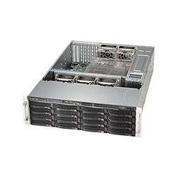 Supermicro SC836 BE1C-R1K23B - Rack - einbaufähig - 3U - verbessertes, erweitertes ATX - SATA/SAS - Hot-Swap 1200 Watt - Schwar
