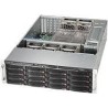 Supermicro SC836 BE1C-R1K23B - Rack - einbaufähig - 3U - verbessertes, erweitertes ATX - SATA/SAS - Hot-Swap 1200 Watt - Schwar