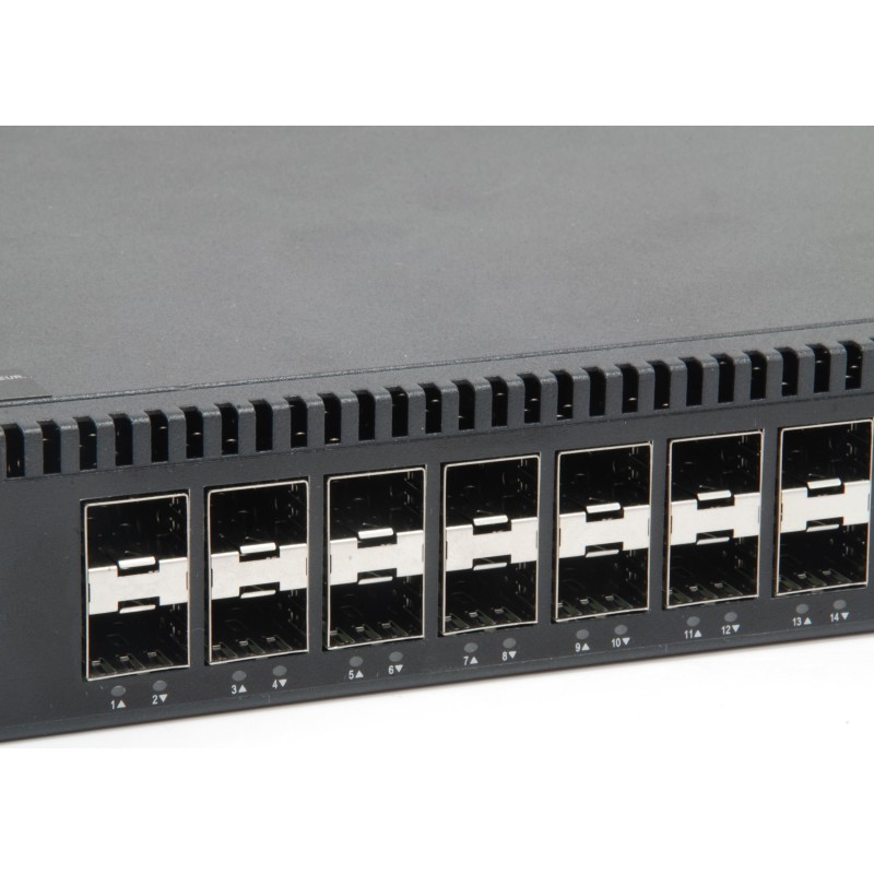 LevelOne KILBY GTL-2872 - Switch - L3 Lite - verwaltet - 20 x Gigabit SFP + 4 x Shared 10/100/1000 + 4 x 10 Gigabit SFP+ - an R