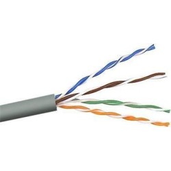 ACT Cat6a - 305m 305m Cat6a U/UTP (UTP) Grau Netzwerkkabel (EP400B)