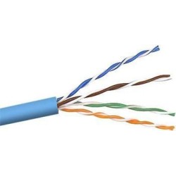 ACT Cat6a - 305m 305m Cat6a U/UTP (UTP) Blau Netzwerkkabel (EP456B)