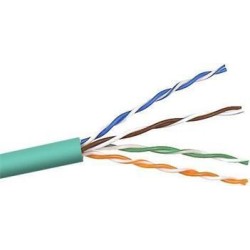 ACT Cat6a - 305m 305m Cat6a U/UTP (UTP) Grün Netzwerkkabel (EP457B)