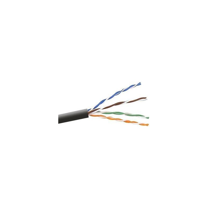 ACT Cat6a - 305m 305m Cat6a U/UTP (UTP) Schwarz Netzwerkkabel (EP459B)
