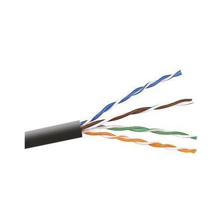 ACT Cat6a - 305m 305m Cat6a U/UTP (UTP) Schwarz Netzwerkkabel (EP459B)