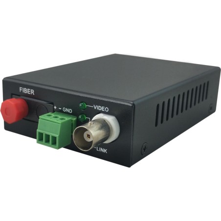 LevelOne 1-Kanal BNC über Glasfaser Extender Kit - 20km - AV transmitter - 20000 m - 1470-1610,1310 nm - FC - 6,5 MHz - -26 dB