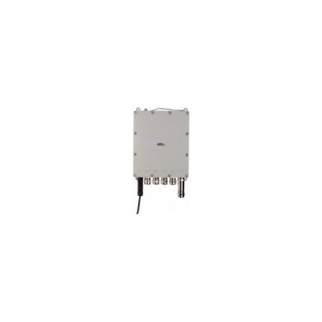 Axis T8504-R - Switch - verwaltet - 4 x 10/100/1000 (PoE+) + 2 x Combo Gigabit Ethernet/Gigabit SFP - Desktop, an Rack montierb