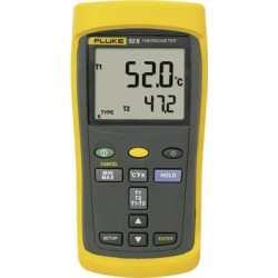Fluke 52 II Temperatur-Messgerät -250 bis +1372 C Fühler-Typ J, K, T, E (1281139)