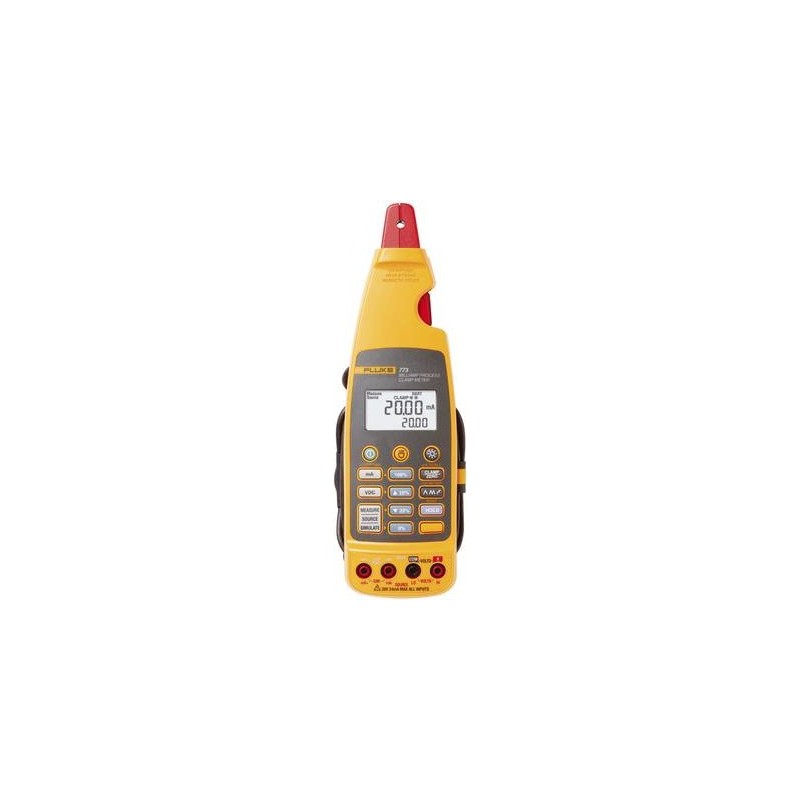 Fluke 773. Breite: 70 mm, Tiefe: 246 mm, Höhe: 44 mm. Akku-/Batterietyp: AA, Batteriespannung: 1,5 V. Anzeige: LCD (3362365)