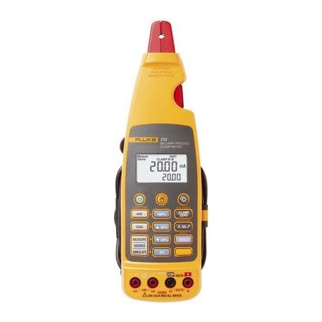 Fluke 773. Breite: 70 mm, Tiefe: 246 mm, Höhe: 44 mm. Akku-/Batterietyp: AA, Batteriespannung: 1,5 V. Anzeige: LCD (3362365)