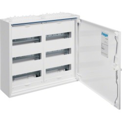 Hager FWB32S. Typ: Freistehendes Gestell, Produktfarbe: Weiß, Internationale Schutzart (IP-Code): IP44. Breite: 550 mm, Tiefe: