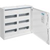Hager FWB32S. Typ: Freistehendes Gestell, Produktfarbe: Weiß, Internationale Schutzart (IP-Code): IP44. Breite: 550 mm, Tiefe: