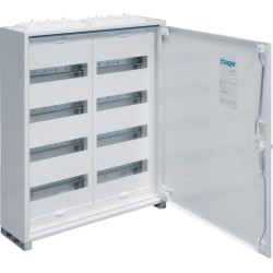 Hager FWB42S. Typ: Freistehendes Gestell, Produktfarbe: Weiß, Internationale Schutzart (IP-Code): IP44. Breite: 550 mm, Tiefe: