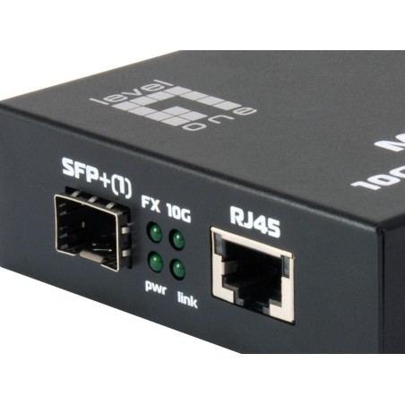 LevelOne GVT-0500 - Medienkonverter - 10 GigE - 10GBase-X, 10GBase-T, CWDM, DWDM - RJ-45 / SFP+