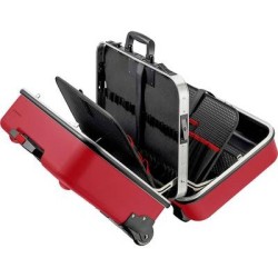 Knipex "BIG Twin Move RED" - Koffer mit Rollen für Werkzeuge - Strapazierfähiges Polyestergewebe (98 99 15 LE)