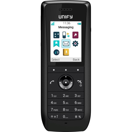 Unify OpenScape WLAN Phone WL4 Plus Mobilteil, VoWLAN Telefon mit SIP Software, zur Nutzung der SIP Leistungsmerkmale des Kommu