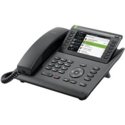 Unify OpenScape Desk Phone CP700 - VoIP-Telefon - mit Bluetooth-Schnittstelle - dreiweg Anruffunktion - SIP - Schwarz
