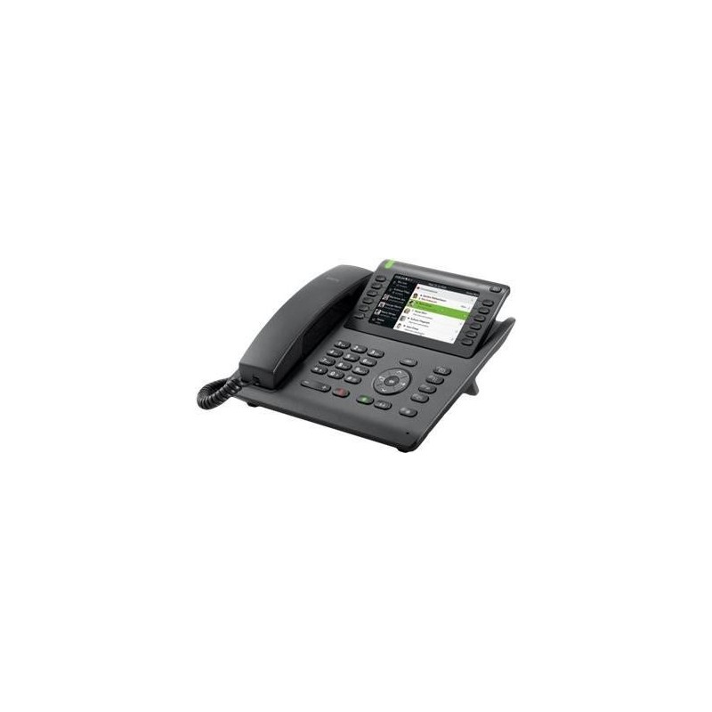 Unify OpenScape Desk Phone CP700 - VoIP-Telefon - mit Bluetooth-Schnittstelle - dreiweg Anruffunktion - SIP - Schwarz